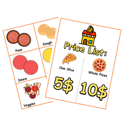 Little Pizzaioli – Pizza Shop Pretend Play Kit