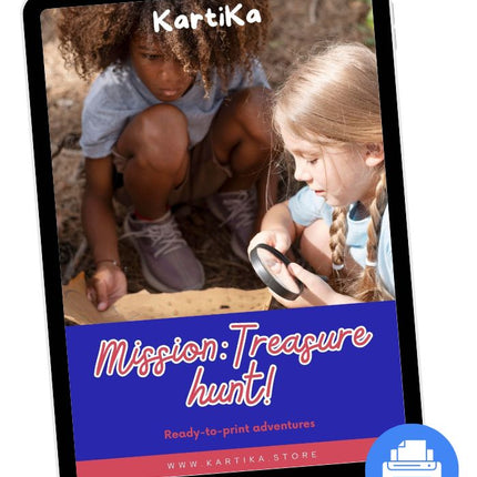 Mission: Treasure hunt! - Ready to print adventures
